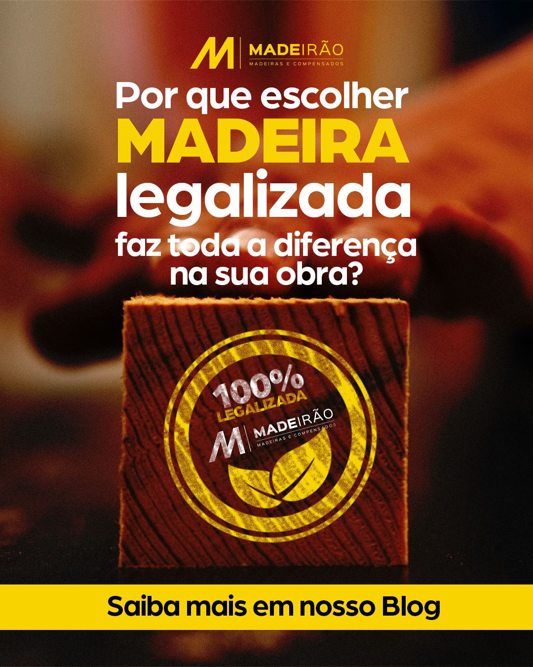 Por que escolher madeira legalizada faz toda a diferença na sua obra?